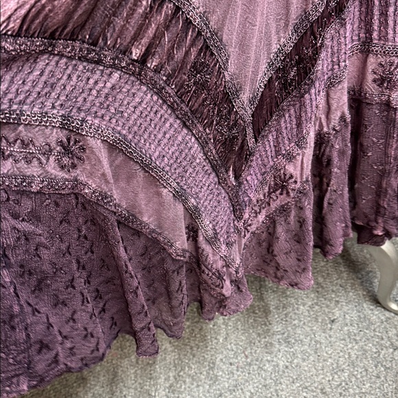 The Pyramid Collection. Sleeveless Bohemian Sleeveless Dress. Small - Picture 4 of 11